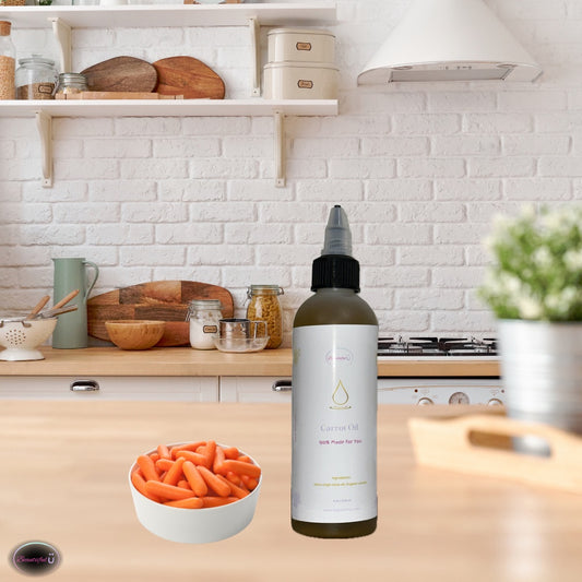 100% Pure Cold Pressed Carrot Oil